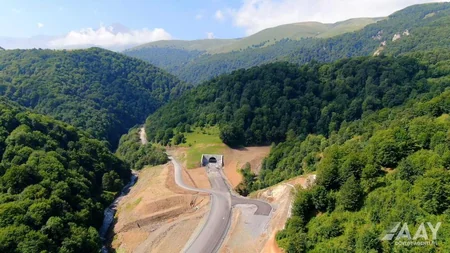 Toğanalı-Kəlbəcər-İstisu avtomobil yolu layihəsi üzrə işlər 41 % icra edilib
