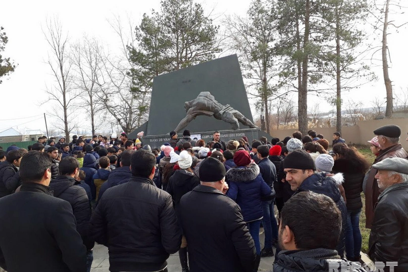Action took place in Georgian region of Sagarejo in connection with January 20 tragedy