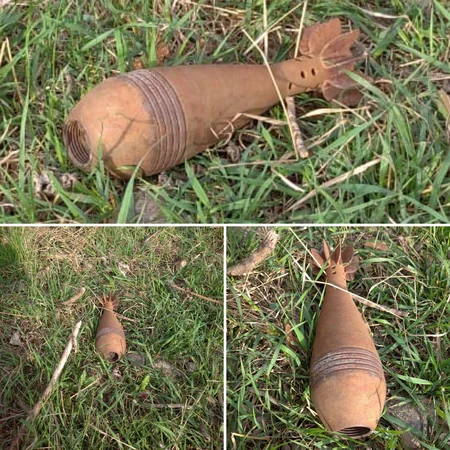 Horadizdə minaatan mərmi tapıldı - FOTO