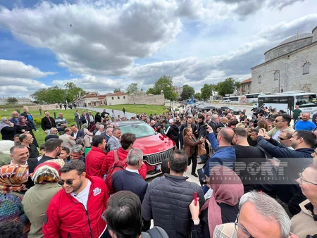 Turkish car Togg presented in Edirne