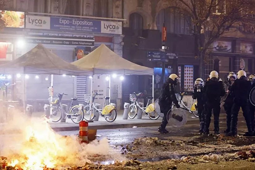 French police detain over 200 people during riots