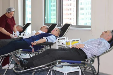 Əmanətlərin Sığortalanması Fondu qanvermə aksiyası keçirib