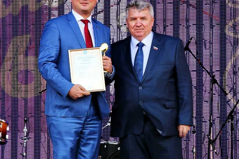 В День Ульяновска глава города наградил Ислама Гусейнова за благотворительную деятельность