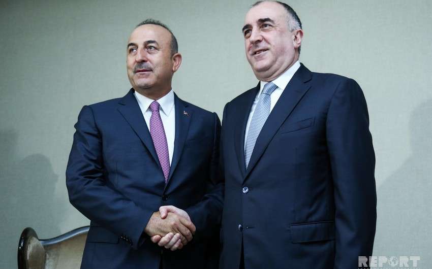 Azərbaycan və Türkiyənin XİN başçıları Qarabağ münaqişəsinin həlli üzrə danışıqlar prosesini müzakirə ediblər - YENİLƏNİB