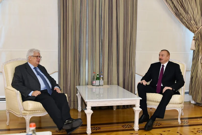President Ilham Aliyev receives Vice-President of Centrist Democrat International