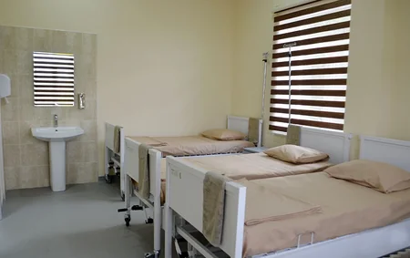 Gəncədə Hərbi Hospitalın yeni inşa edilmiş şöbəsinin açılışı olub