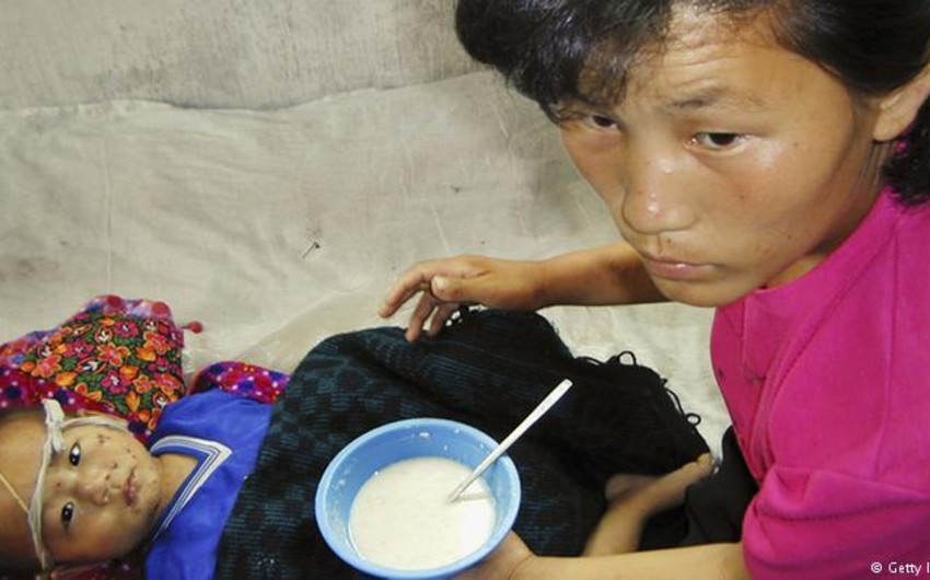 Şimali Koreyada aclıq təhlükəsi ilə üzləşənlərin sayı 11 milyona çatıb