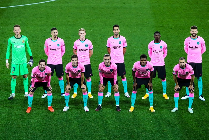 Two Barcelona players test positive for COVID-19