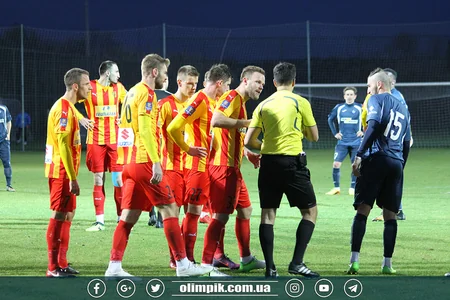 Incident takes place in match led by Azerbaijani referees in Antalya