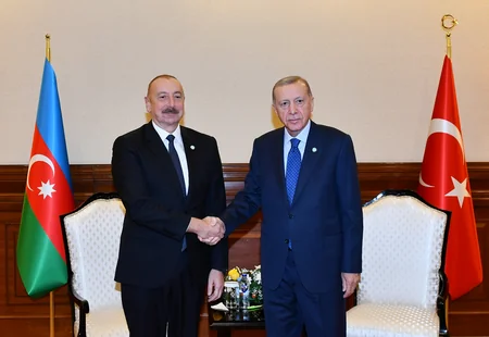 Astanada Azərbaycan və Türkiyə prezidentlərinin görüşü olub - YENİLƏNİB