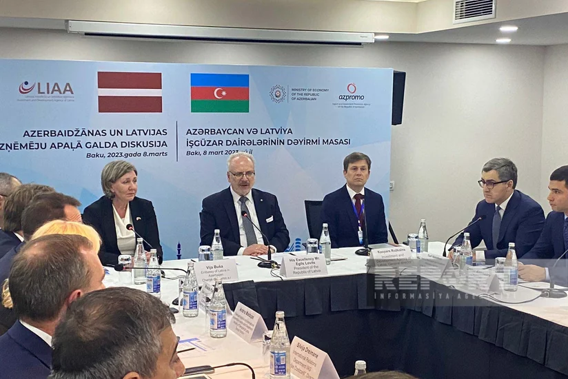 Президент Эгилс Левитс: Азербайджан - главный торговый партнер Латвии