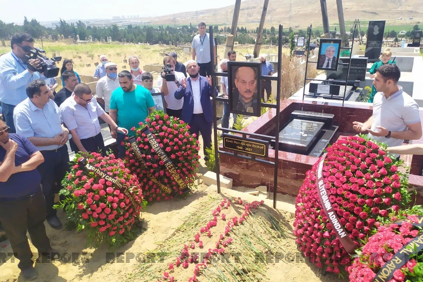 Ramiz Əzizbəyli dəfn olunub - YENİLƏNİB - 2