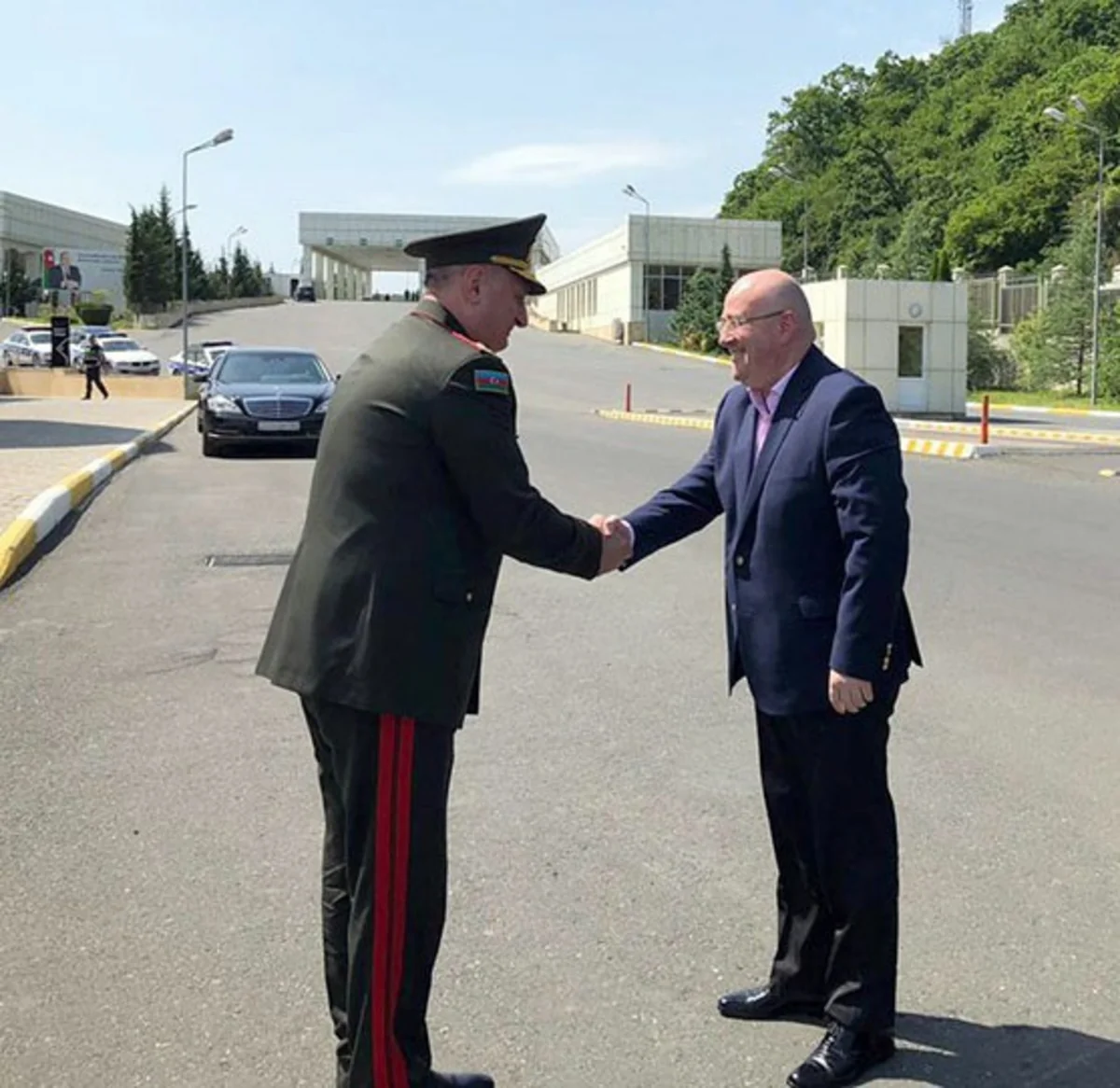Georgian Defence Minister’s visit to Azerbaijan started