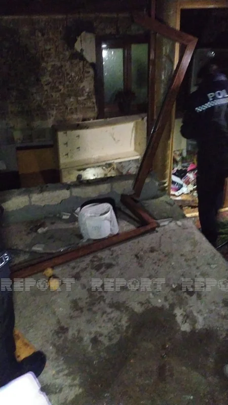 Gəncədə evdə partlayış olub, ana və oğlu xəsarət alıb