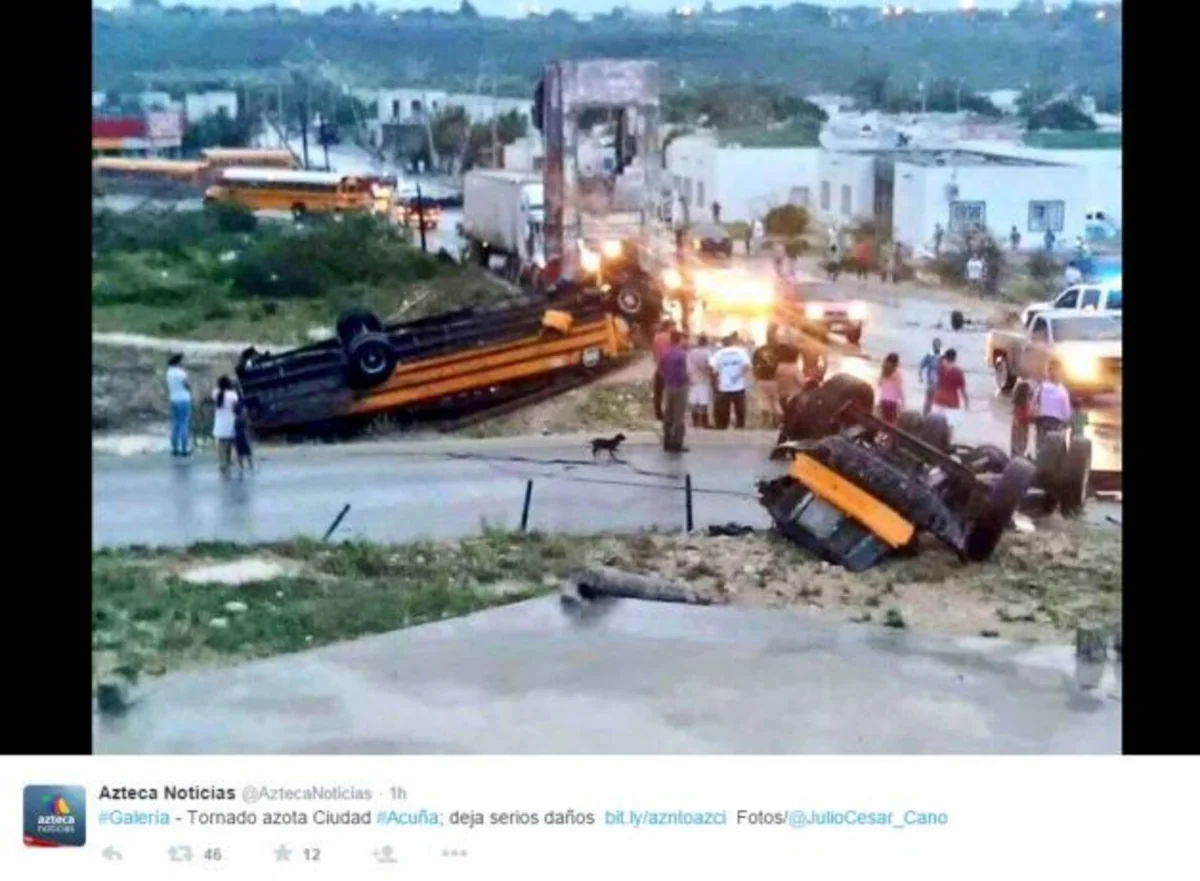 ​Meksikada qasırğa zamanı 10 nəfər həlak olub