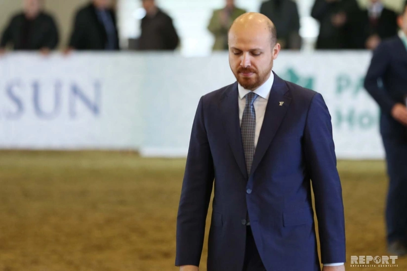 Bilal Erdoğan arrives in Baku