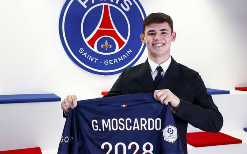 Promising midfielder Gabriel Moscardo signs for Paris Saint-Germain until 2028