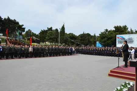 Cəmşid Naxçıvanski adına Hərbi Liseydə Heydər Əliyevə və Atatürkə həsr olunmuş tədbir keçirilib