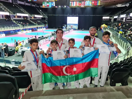 Avropa çempionatı: Azərbaycan taekvondoçuları ilk gündə 9 medal qazanıb