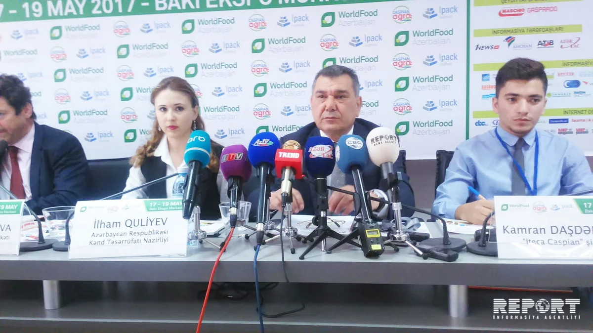 Sabah Bakıda WorldFood Azerbaijan beynəlxalq sərgisi başlayır