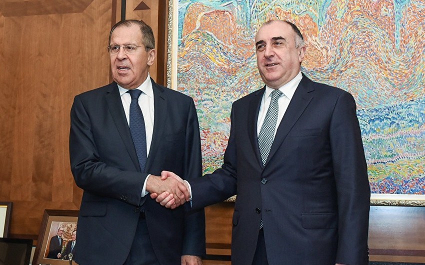 Meeting between Azerbaijani and Russian Foreign Ministers gets underway in Baku