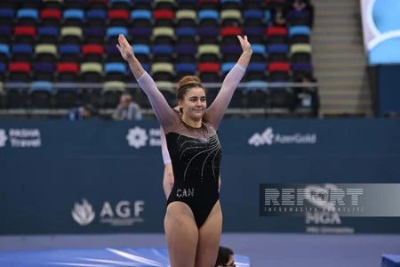 Bakıda batut gimnastikası üzrə Dünya Kubokuna start verilib - FOTOREPORTAJ