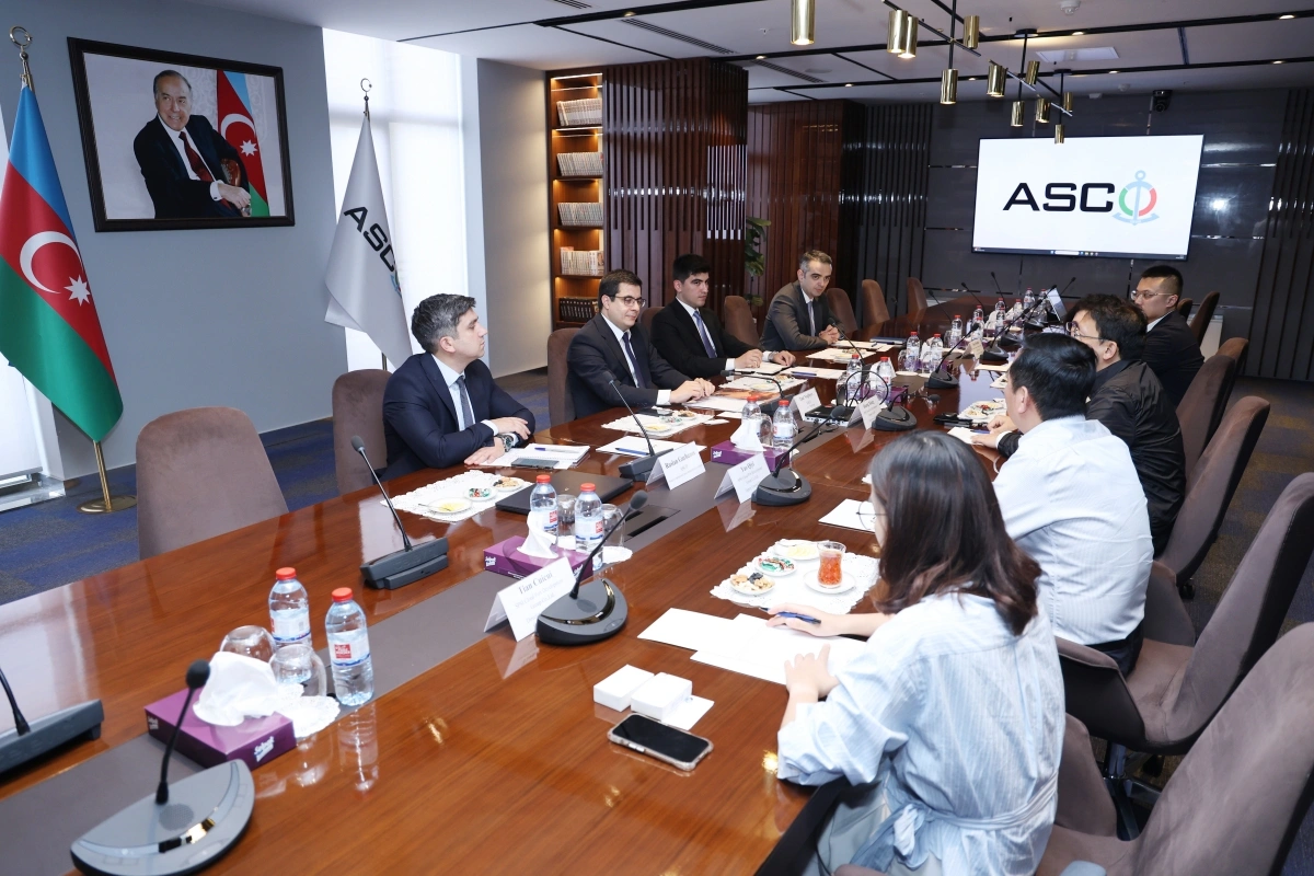 ASCO discusses port, logistics centers development with Chinese company