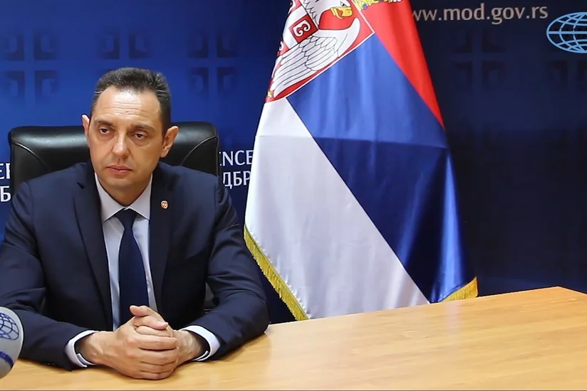 Serbian defense minister tests positive for COVID-19