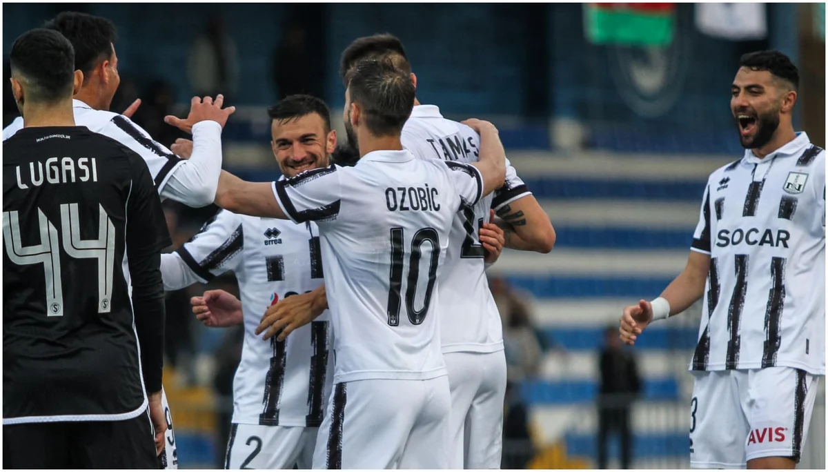 Neftçi Azərbaycan çempionatlarında səfərdə 50-ci böyükhesablı qələbəsini qazanıb