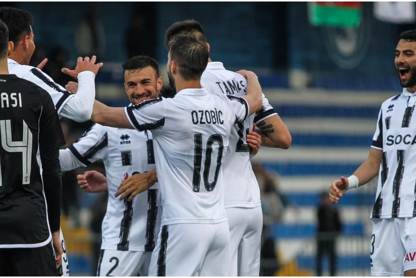 Neftçi Azərbaycan çempionatlarında səfərdə 50-ci böyükhesablı qələbəsini qazanıb
