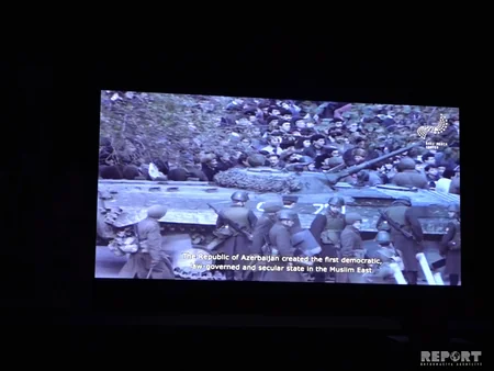 Antalyada “Son İclas” sənədli filmi nümayiş olunub - FOTO - VİDEO