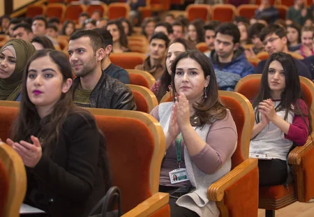 Bakı-2017 könüllüləri üçün “Şəxsi inkişaf görüşləri keçirilib
