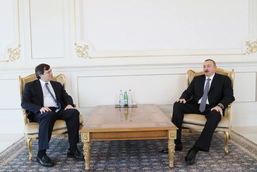 President of Azerbaijan received new U.S. co-chair of OSCE Minsk Group