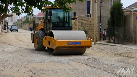 Hökməli qəsəbəsində şəhidlərin adlarını daşıyan 2 küçə təmir edilir