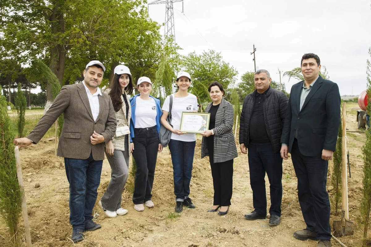 EY organized major tree-planting event
