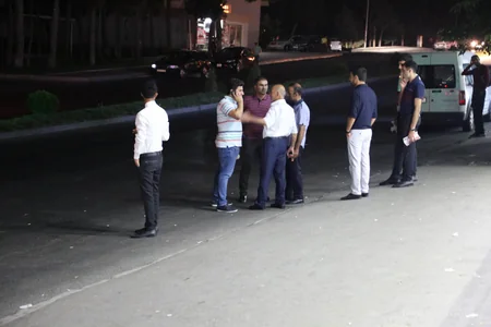 Bakıda şadlıq sarayında toy zamanı kütləvi dava düşüb, yaralı və saxlanılanlar var - FOTO - VİDEO