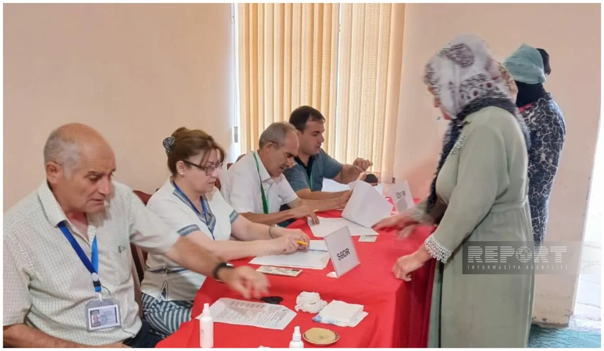 Muğan bölgəsində səsvermə seçici fəallığı ilə keçirilir  