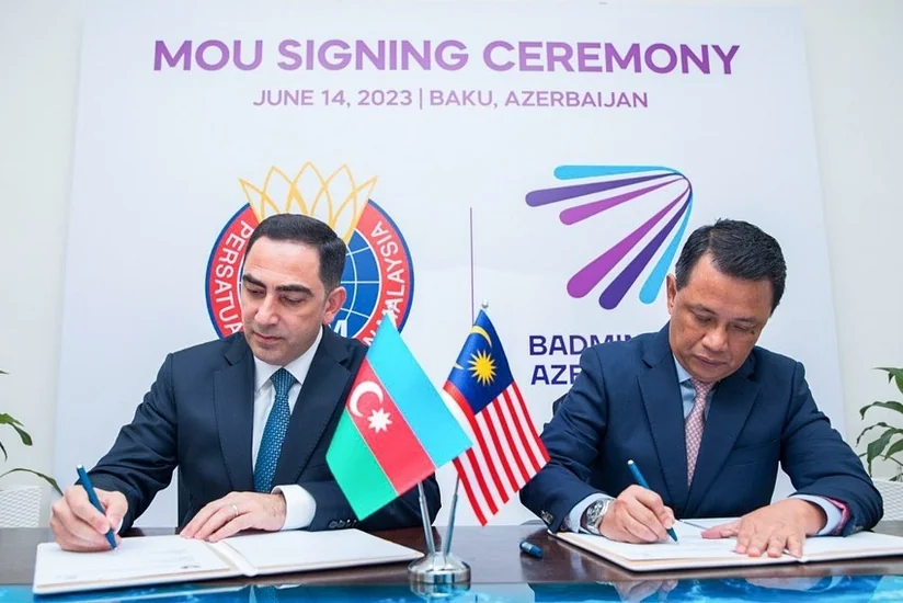 ABF-lə Malayziya Badminton Federasiyası arasında əməkdaşlıq memorandumu imzalanıb