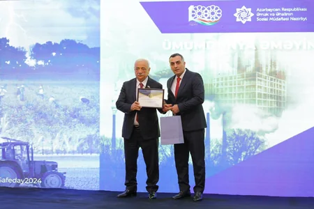 Naxçıvanda Ümumdünya Əməyin Mühafizəsi Gününə həsr olunan konfrans keçirilib - YENİLƏNİB