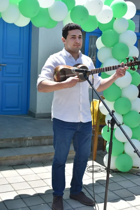 Gürcüstanda Nərimanovun ev muzeyində Uşaqların Müdafiəsi Günü münasibətilə tədbir keçirilib