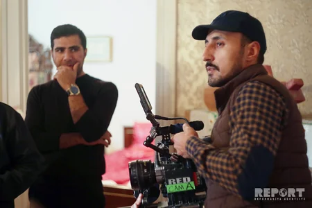 Bakıda Qaragöz komediya filminin çəkilişlərinə başlanıb - REPORTAJ