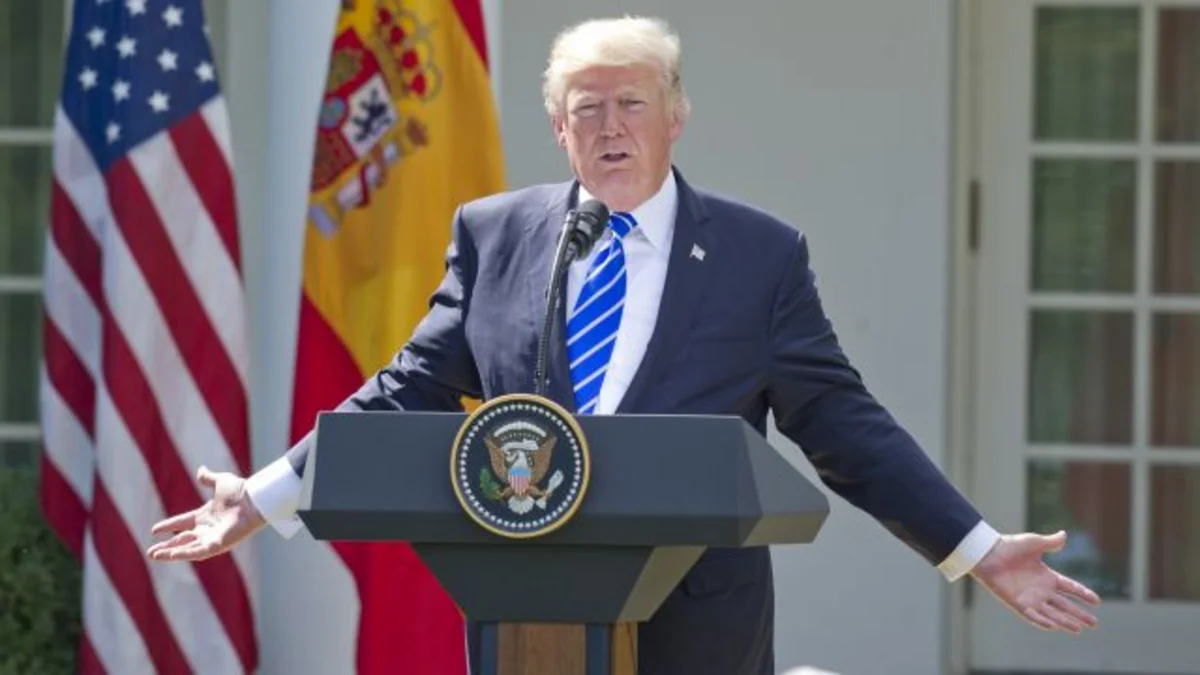 Tramp İranı Səudiyyə Ərəbistanına raket atmaqda ittiham edib