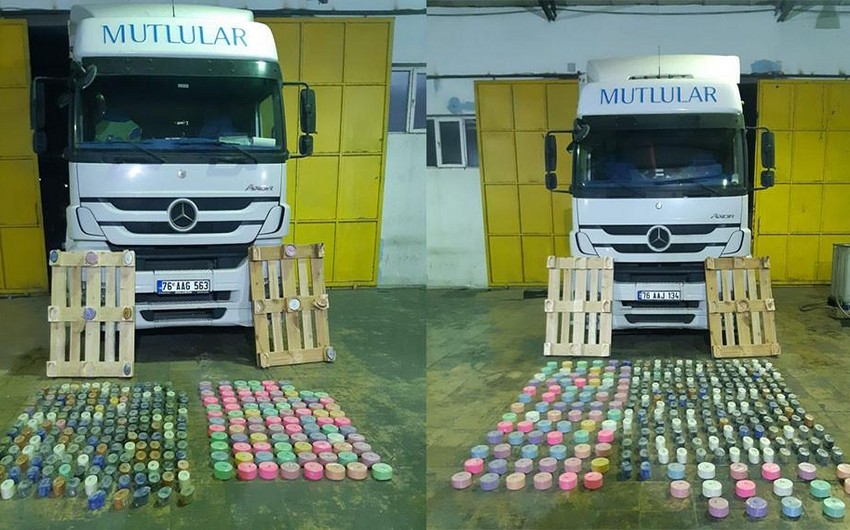 Naxçıvan gömrükçüləri 228 kiloqrama yaxın heroin aşkarlayıb