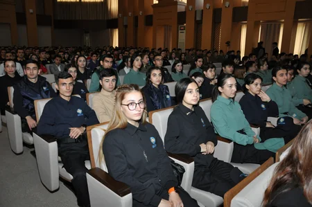 “Heydər Əliyev İli”nə həsr edilən Fövqəladə Hallar Könüllülərinin təqdimatı olub