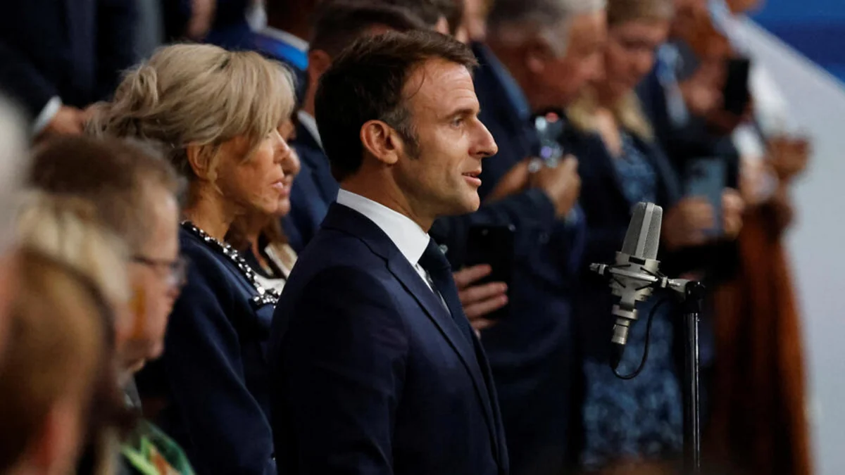 Macron booed at Olympic Games opening ceremony in Paris