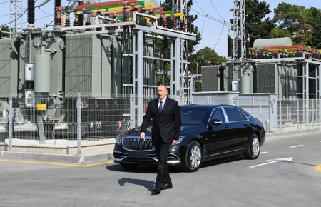 Ilham Aliyev inaugurates newly renovated “8th km” substation