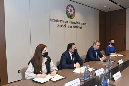 Ceyhun Bayramov Aİ nümayəndəsi ilə Azərbaycan-Ermənistan sülh sazişinin hazırlanmasını müzakirə edib