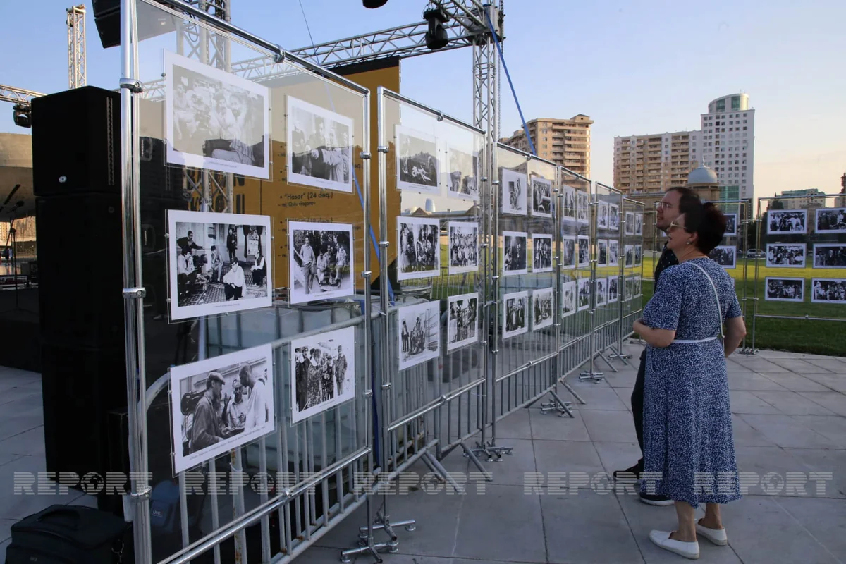 Bakıda açıq kino nümayişi təşkil edilib