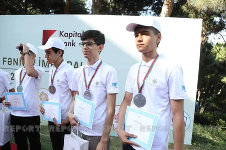Respublika Fənn Olimpiadasının qalibləri mükafatlandırılıb