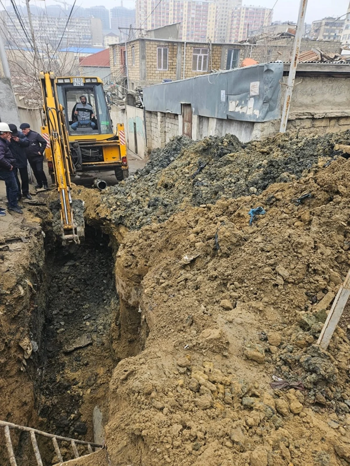 Azəriqaz: Yasamalda qaz xəttində baş verən qəzanın nəticələri aradan qaldırılır